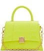 Color:Bright Yellow - Image 1 - Kindraax Chain Strap Top Handle Satchel Bag