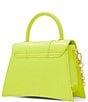 Color:Bright Yellow - Image 2 - Kindraax Chain Strap Top Handle Satchel Bag