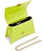 Color:Bright Yellow - Image 3 - Kindraax Chain Strap Top Handle Satchel Bag