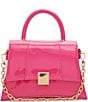 Color:Bright Pink - Image 1 - Kindraax Chain Strap Top Handle Satchel Bag
