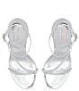 Color:Silver - Image 5 - Kit Patent Metallic Platform Dress Sandals