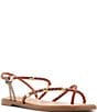 ALDO Loucinda Braided Beaded Flat Thong Sandals - Image 1