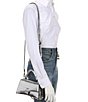 ALDO Lucenaax Top Handle Satchel Bag, Color:Silver Mix - Image 5