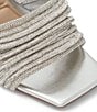 Color:Silver - Image 6 - Marielle Rhinestone Dress Slides