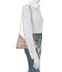 ALDO Mirrella Medium Embellished Metallic Straw Shoulder Bag - Image 4