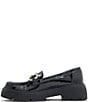 Color:Black Patent - Image 4 - Miska Patent Lugged Platform Loafers