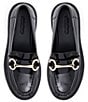 Color:Black Patent - Image 5 - Miska Patent Lugged Platform Loafers