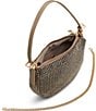 Color:Bronze - Image 3 - Mistylax Rhinestone Shoulder Bag