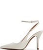 ALDO Nikoletta Patent Slingback Ankle Strap Pointed Toe Pumps - Image 4