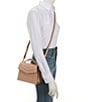 Color:Medium Beige - Image 4 - Nyasiaax Top Handle Crossbody Bag