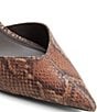 ALDO Olivia Snake Embossed Slingback Pointed Toe Pumps - Image 6