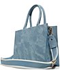 ALDO Paradise Denim Embellished Tote Bag - Image 4