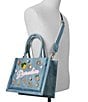 ALDO Paradise Denim Embellished Tote Bag - Image 5