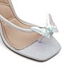 Color:Glitter White - Image 5 - Pepela Glitter Toe Loop Butterfly Dress Sandals