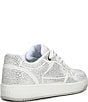 Color:White - Image 2 - Retroact Rhinestone Embellished Sneakers