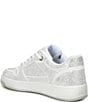 Color:White - Image 3 - Retroact Rhinestone Embellished Sneakers