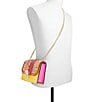 Color:Pink Multi - Image 4 - Rheanastrwwx Multi Tweed Crossbody Bag