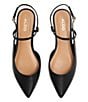 Color:Black - Image 5 - Sarine Leather Sling Flats