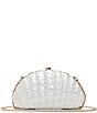 ALDO Sheshell Novelty Shell Frame Clutch Crossbody Bag, Color:Other White - Image 1