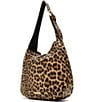 ALDO Soffiety Leopard Shoulder Bag, Color:Brown - Image 2