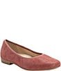 Alegria Arielle Adobe Textured Leather Ballet Flats - Image 1