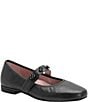 Alegria Audree Leather Rose Studded Mary Jane Ballet Flats - Image 1