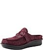 Alegria Brigid Suede Buckle Strap Mule Clogs - Image 3