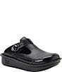 Alegria Classic Danish Cookie Leather Clogs - Image 1