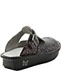 Alegria Classic Floral Embossed Leather Clogs - Image 2