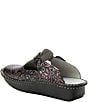 Alegria Classic Floral Embossed Leather Clogs - Image 3