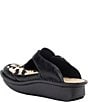 Alegria Classic Natural Instinct Animal Print and Leather Clogs - Image 3