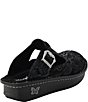Alegria Classic Swirling Etched Leather Clogs - Image 2