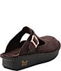 Alegria Classic Swirling Etched Leather Clogs - Image 6