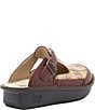 Alegria Classic Timberloom Leather and Plaid Clogs - Image 2