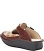 Alegria Classic Timberloom Leather and Plaid Clogs - Image 3