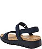 Alegria Henna 3 Strap Cork Platform Sandals - Image 3