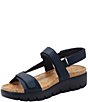 Alegria Henna 3 Strap Cork Platform Sandals - Image 4