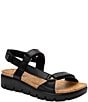 Alegria Henna 3 Strap Cork Platform Sandals - Image 1