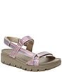 Alegria Henna 3 Strap Platform Sandals - Image 1