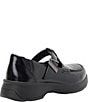 Alegria Jensie Glazed Leather T-Strap Loafers - Image 2