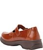 Alegria Jensie Glazed Leather T-Strap Loafers - Image 3