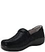 Alegria Keli Crackle Leather Clogs - Image 4