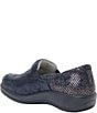 Alegria Keli Glimmer Leather Snake Print Accent Clogs - Image 3