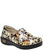 Color:Paws Up - Image 1 - Keli Paws Up Print Leather Clogs