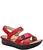 Alegria Kelsi Fondly Leather Platform Sandals - Image 1