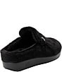 Color:Black - Image 2 - Loungeree Faux Fur Slippers