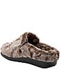 Color:Frosty Brown - Image 2 - Loungeree Faux Fur Slippers