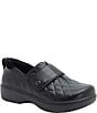 Alegria Oasys Diamond Stitch Leather Clogs - Image 1
