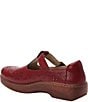 Alegria Odessa Perforated Leather T-Strap Rocker Bottom Clogs - Image 3