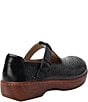 Alegria Odessa Perforated Leather T-Strap Rocker Bottom Clogs - Image 6